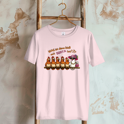 Damen T-Shirt Was ist denn bloß mit Berta los