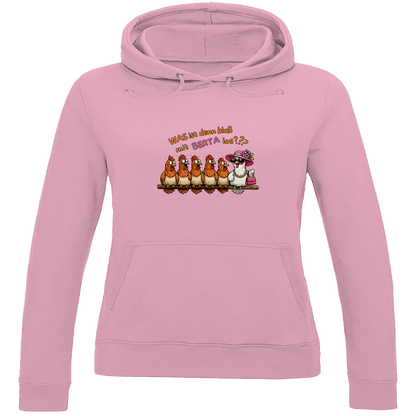 Damen Hoodie Was ist denn bloß mit Berta los
