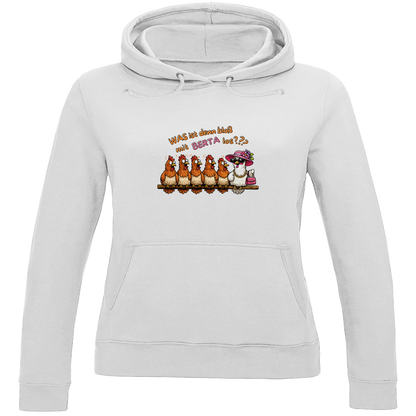 Damen Hoodie Was ist denn bloß mit Berta los