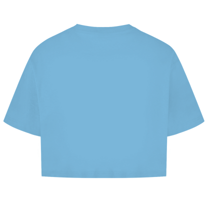 Damen Oversize Crop Top Was ist denn bloß mit Berta los