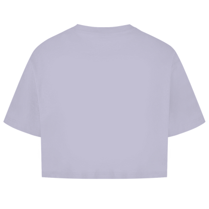 Damen Oversize Crop Top Was ist denn bloß mit Berta los