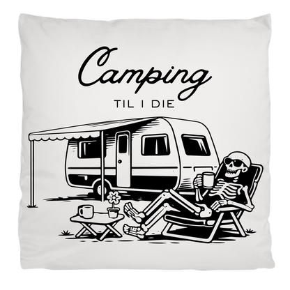 Kopfkissen flauschig Camping til i die