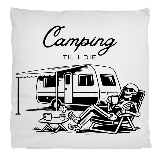 Kopfkissen flauschig Camping til i die