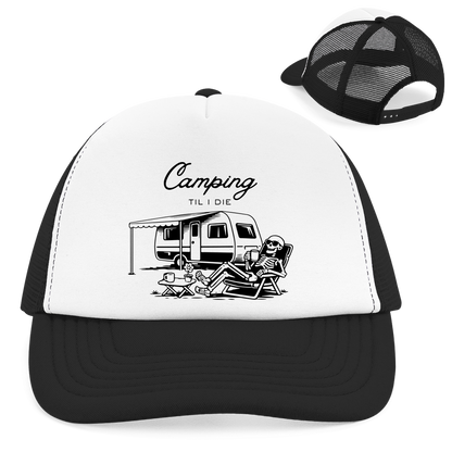Retro Trucker Cap Camping til i die