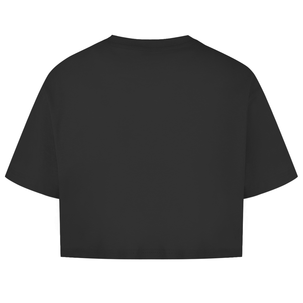 Damen Oversize Crop Top Tschüssikowski