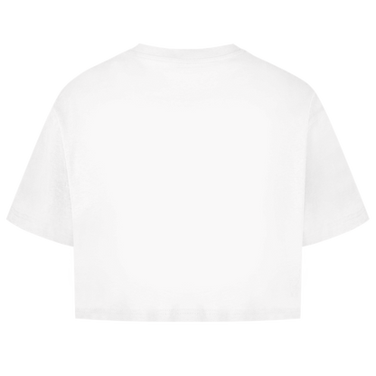 Damen Oversize Crop Top Tschüssikowski