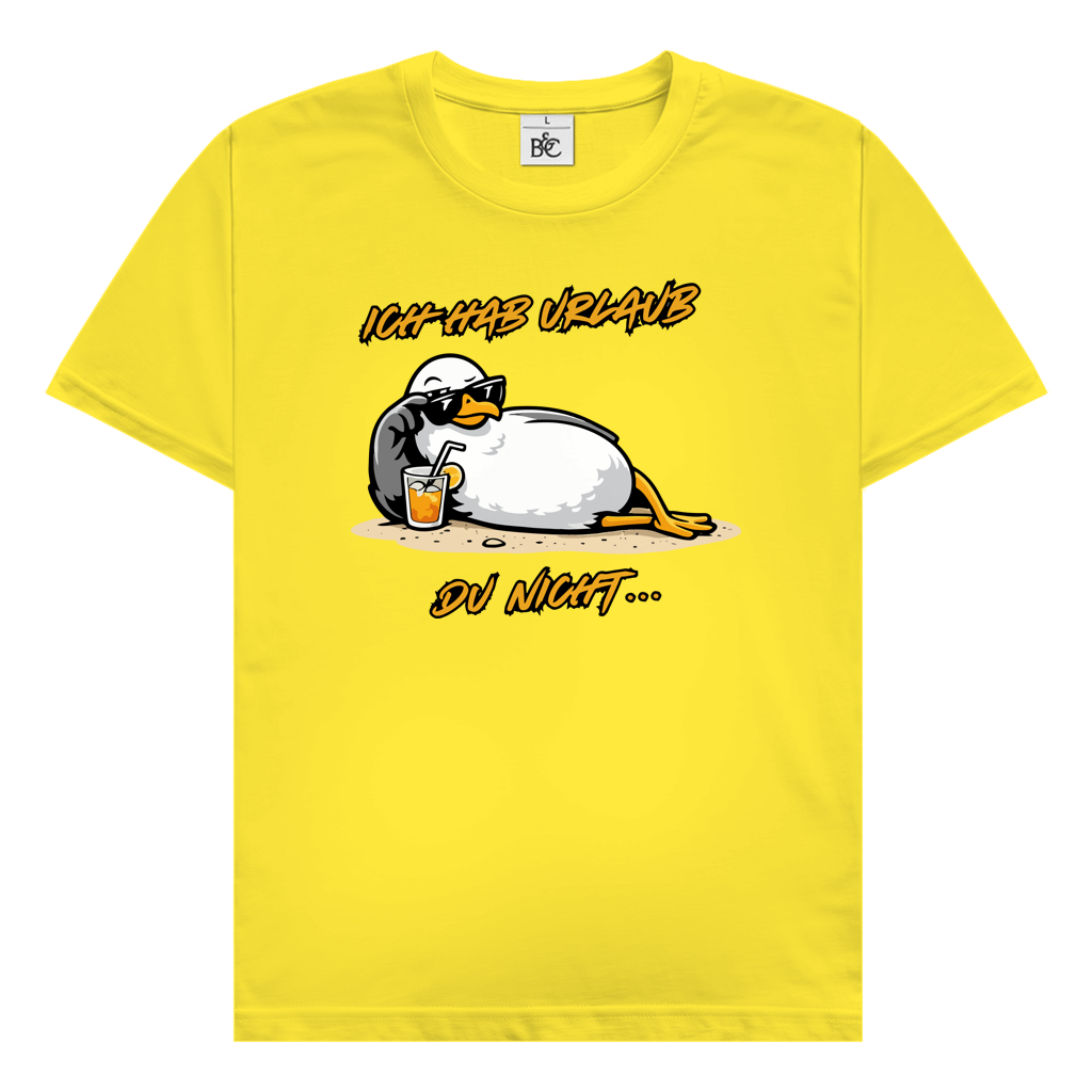 Herren T-Shirt Ich hab Urlaub, du nicht...