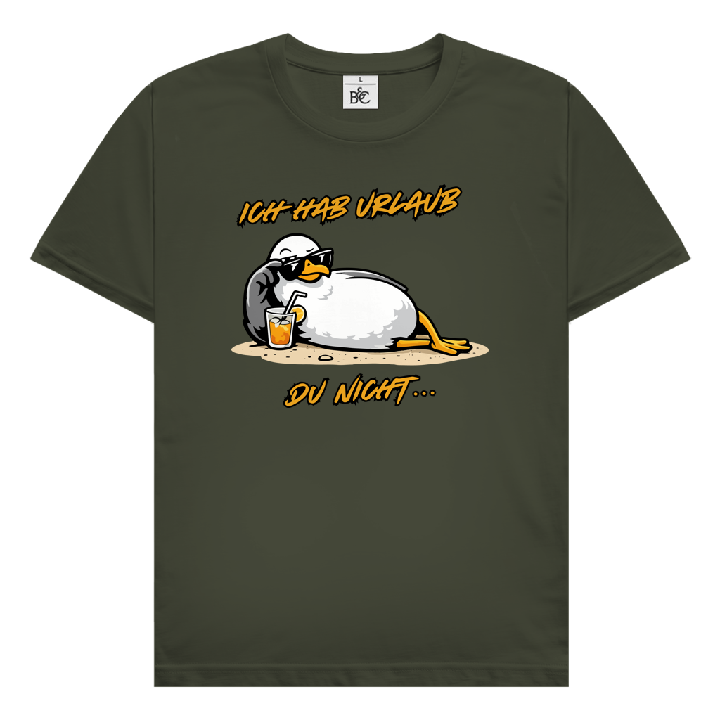 Herren T-Shirt Ich hab Urlaub, du nicht...