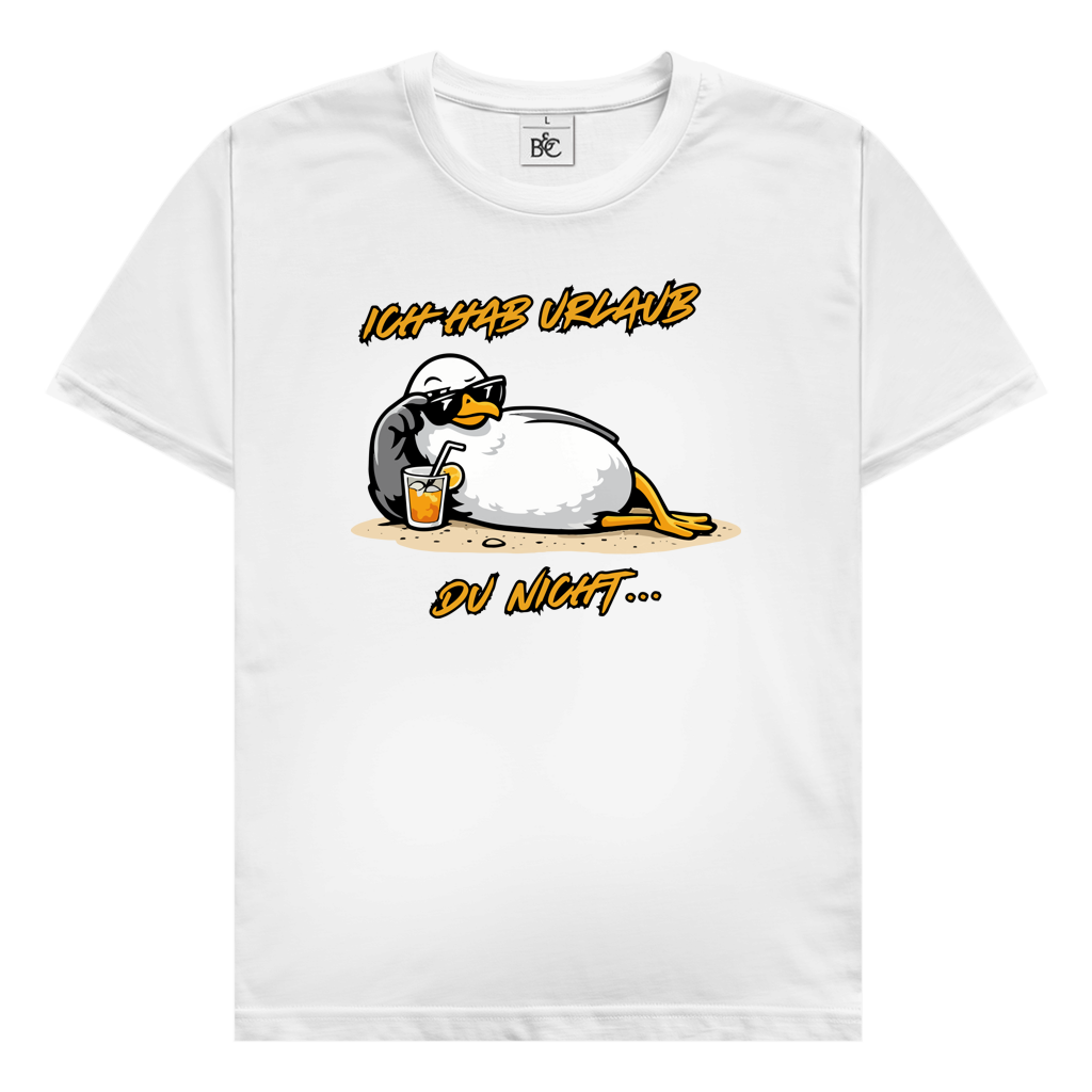 Herren T-Shirt Ich hab Urlaub, du nicht...