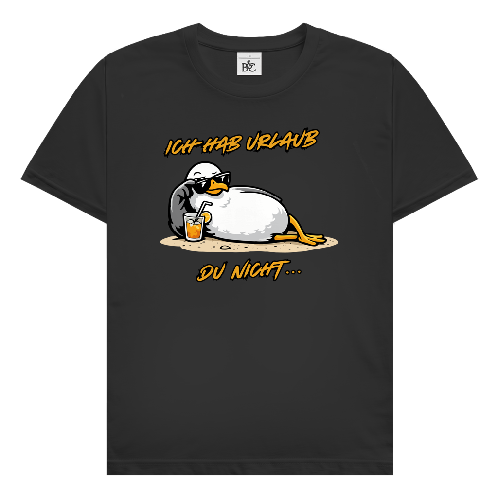 Herren T-Shirt Ich hab Urlaub, du nicht...