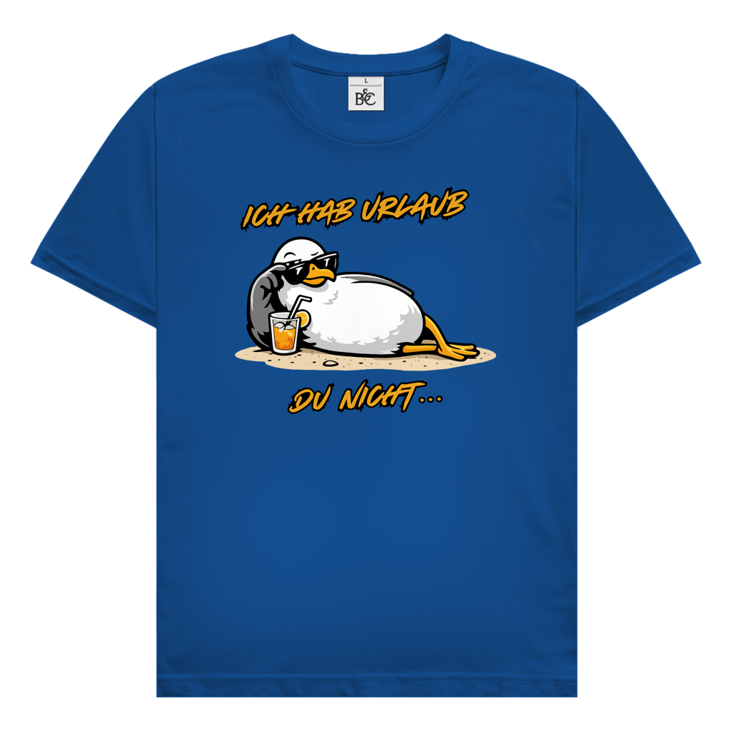 Herren T-Shirt Ich hab Urlaub, du nicht...