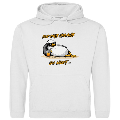 Herren Hoodie Ich hab Urlaub, du nicht...