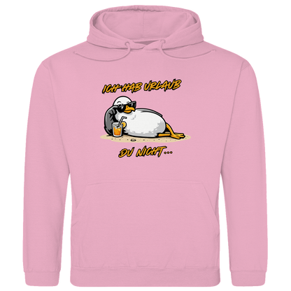 Herren Hoodie Ich hab Urlaub, du nicht...
