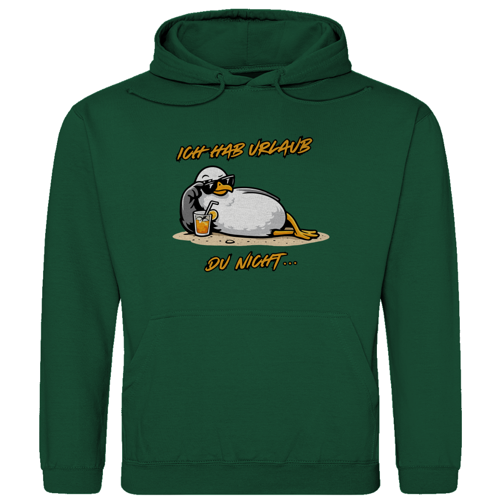 Herren Hoodie Ich hab Urlaub, du nicht...