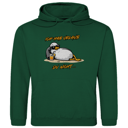 Herren Hoodie Ich hab Urlaub, du nicht...