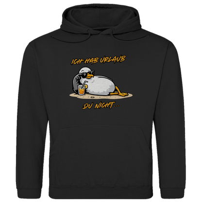 Herren Hoodie Ich hab Urlaub, du nicht...