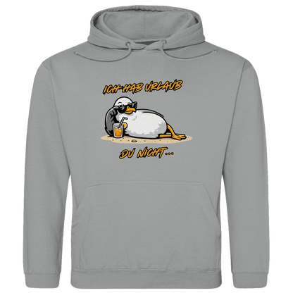 Herren Hoodie Ich hab Urlaub, du nicht...