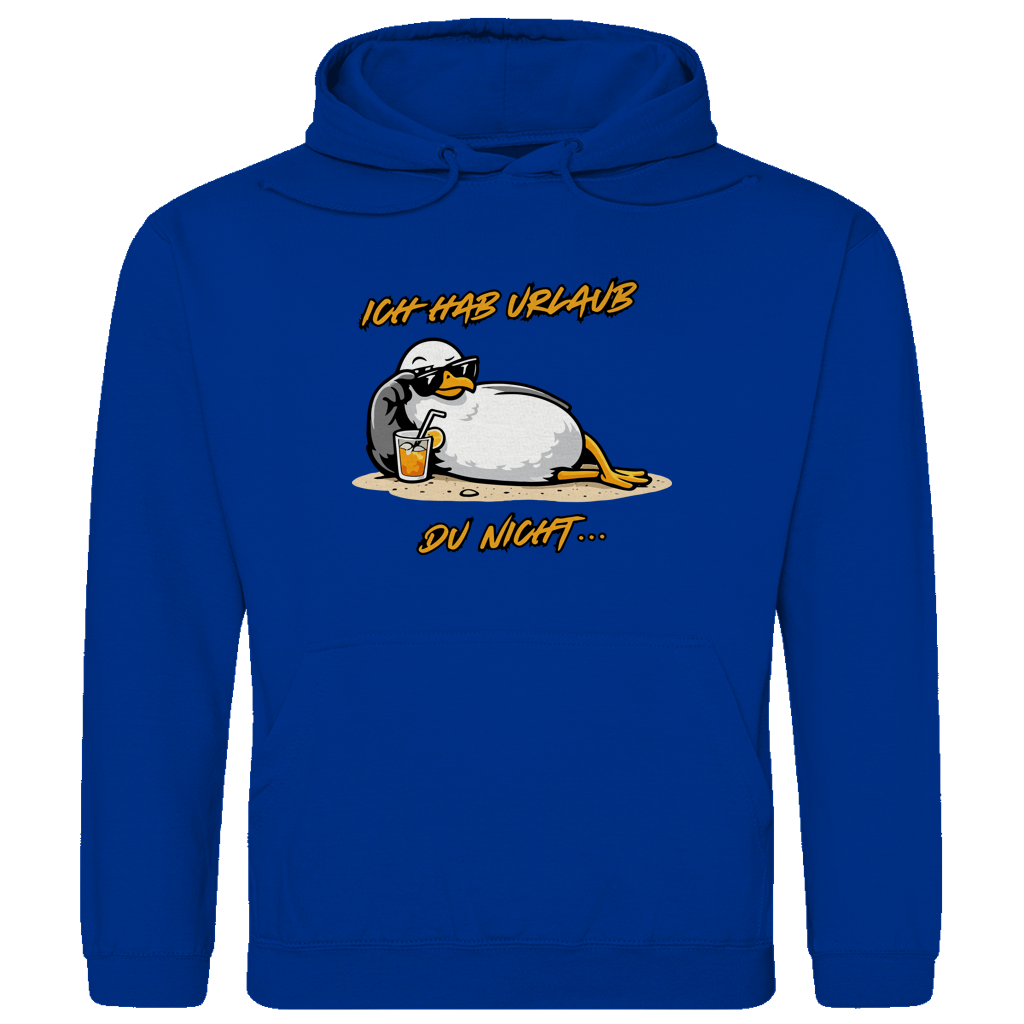 Herren Hoodie Ich hab Urlaub, du nicht...