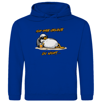 Herren Hoodie Ich hab Urlaub, du nicht...