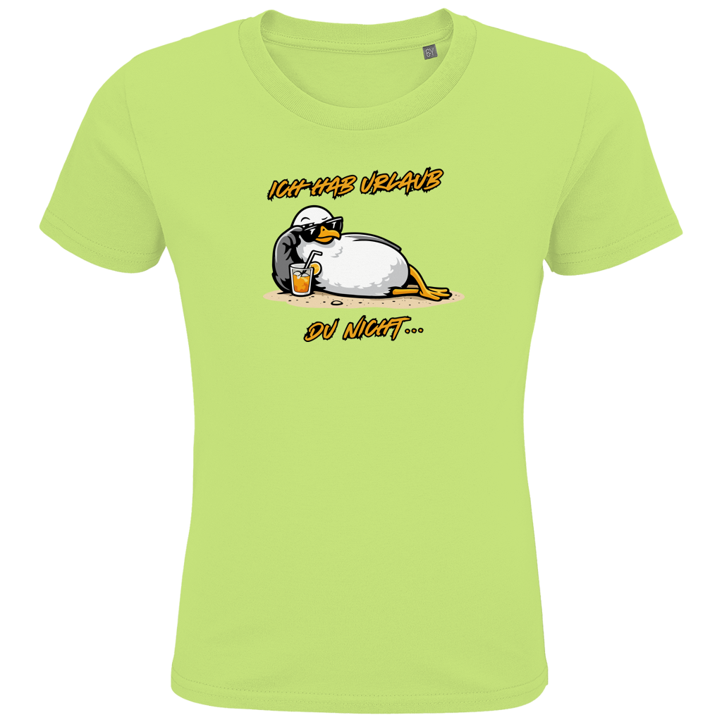 Kids Premium Bio T-Shirt Ich hab Urlaub, du nicht...