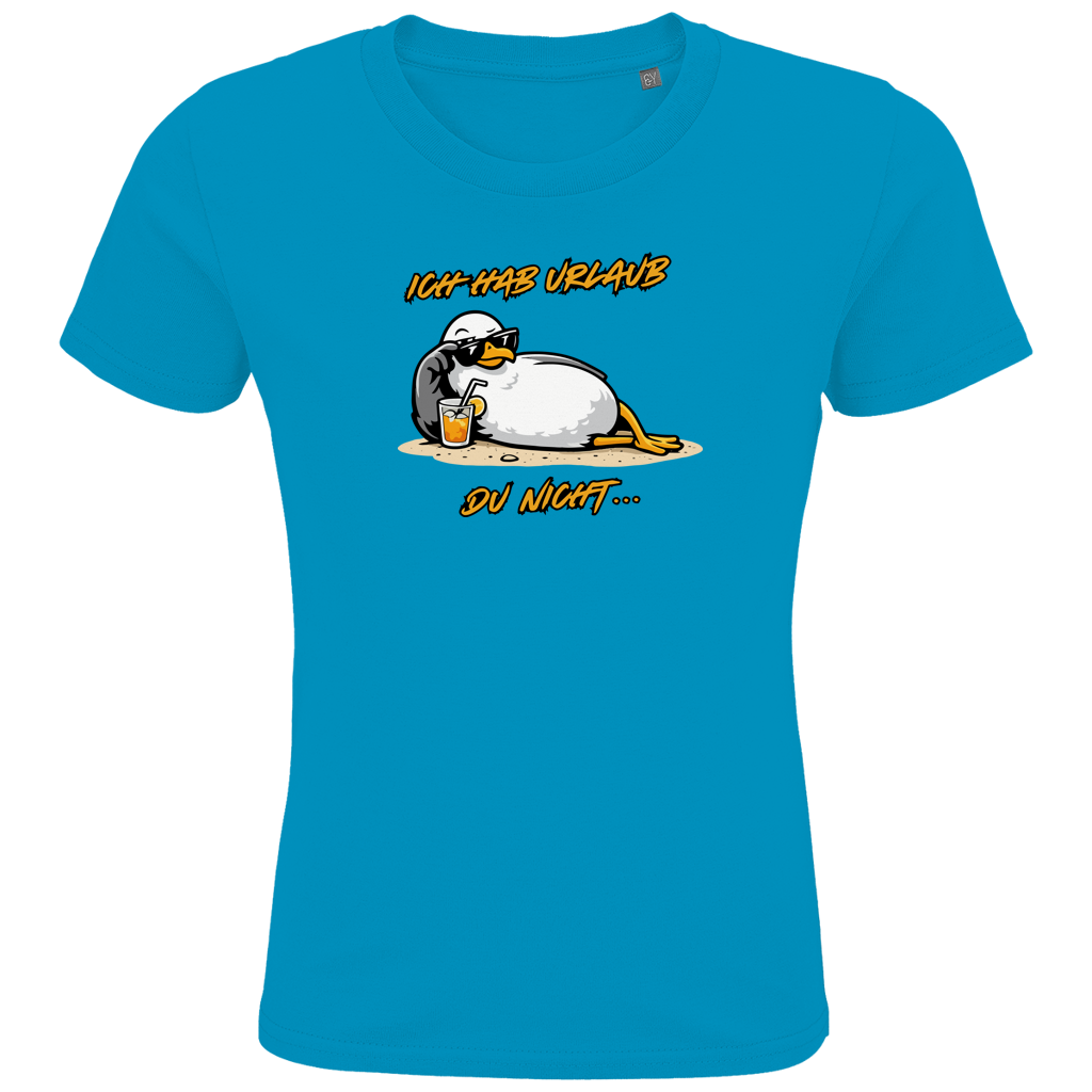 Kids Premium Bio T-Shirt Ich hab Urlaub, du nicht...