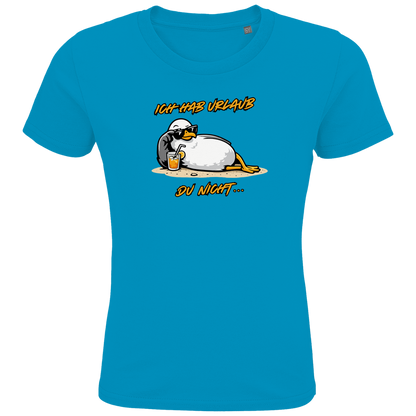 Kids Premium Bio T-Shirt Ich hab Urlaub, du nicht...