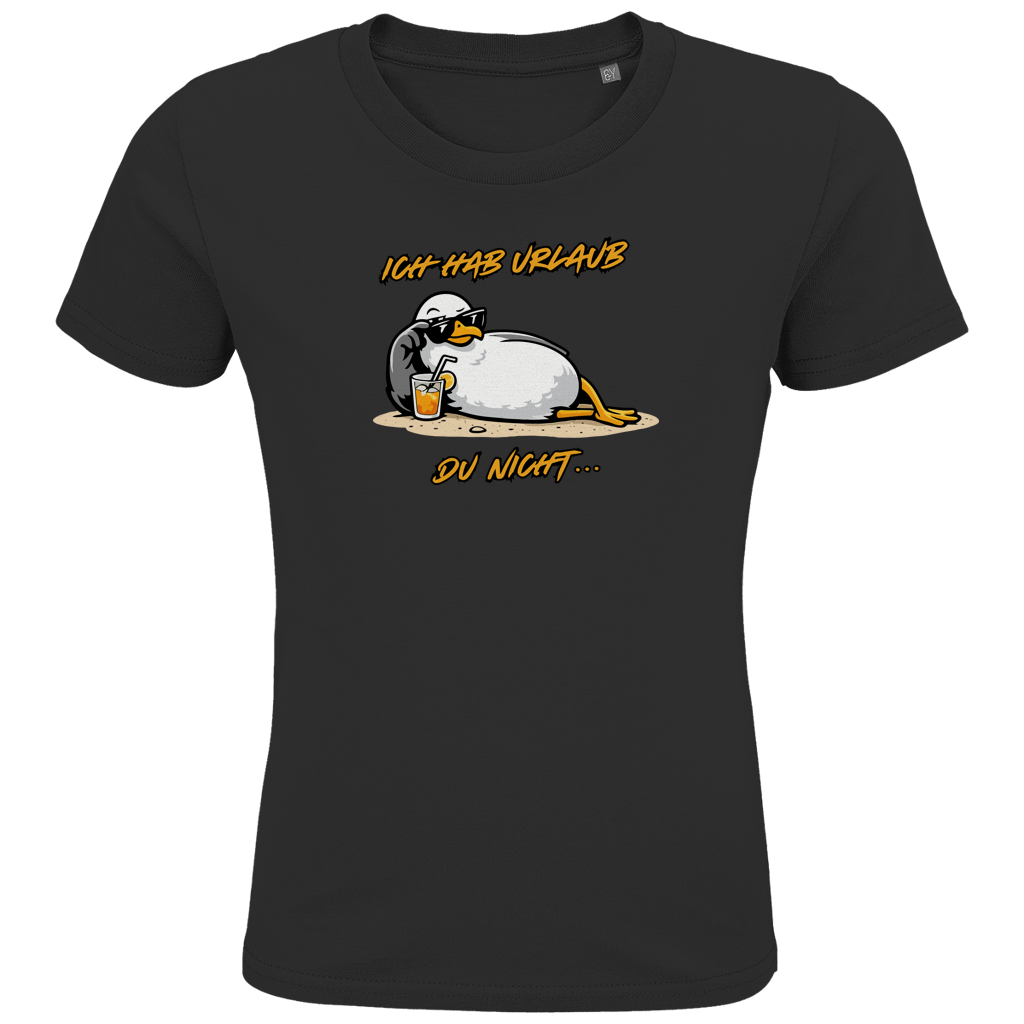 Kids Premium Bio T-Shirt Ich hab Urlaub, du nicht...