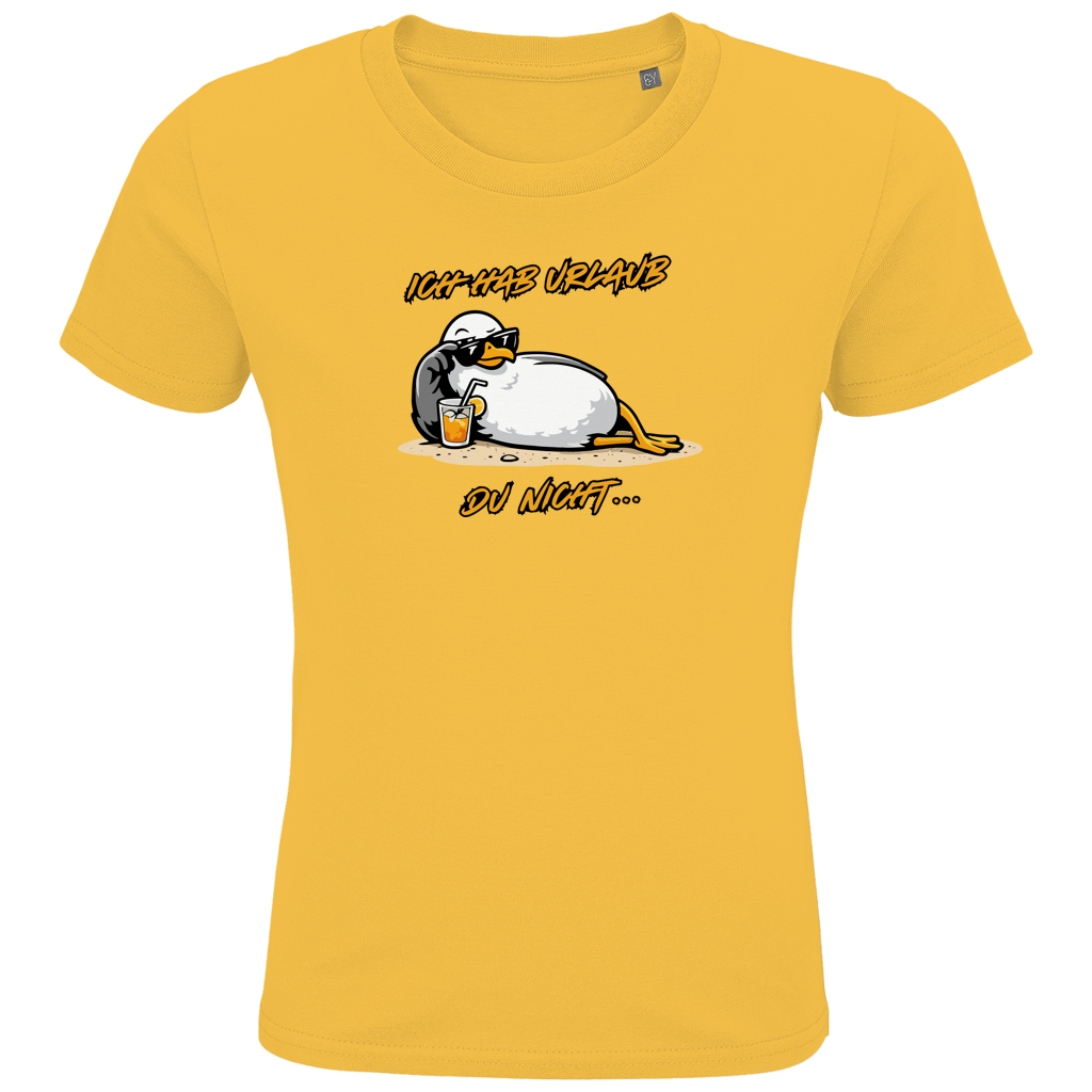Kids Premium Bio T-Shirt Ich hab Urlaub, du nicht...