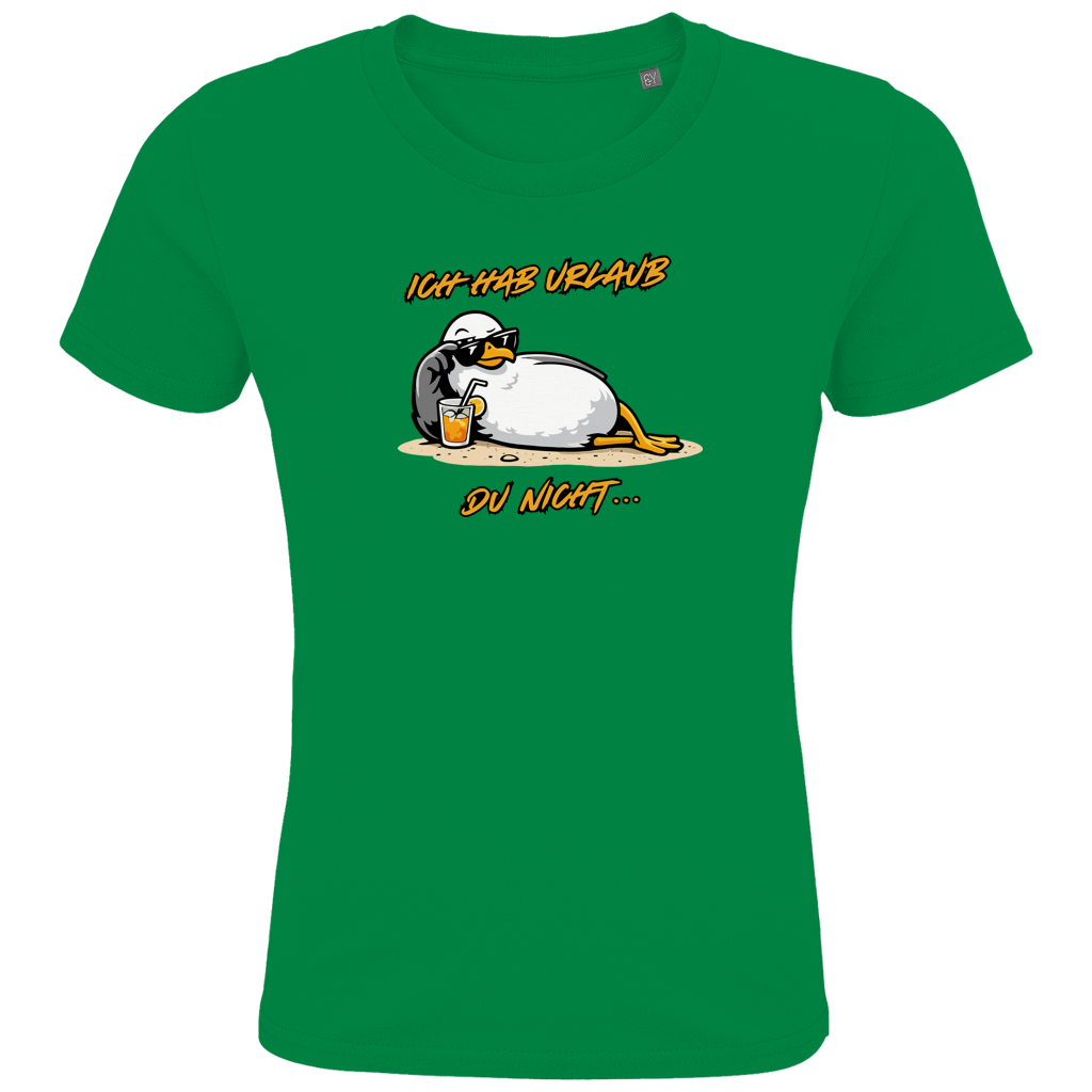Kids Premium Bio T-Shirt Ich hab Urlaub, du nicht...
