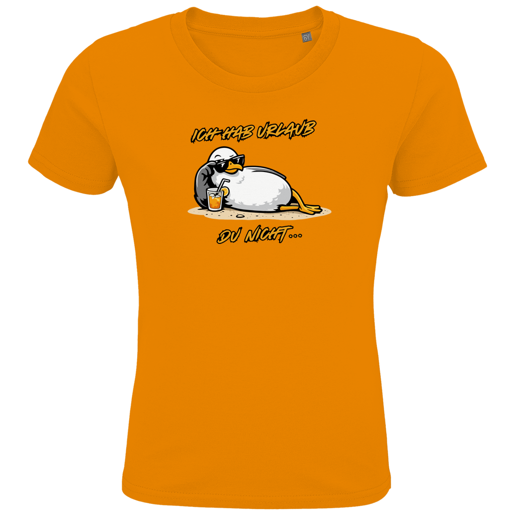 Kids Premium Bio T-Shirt Ich hab Urlaub, du nicht...