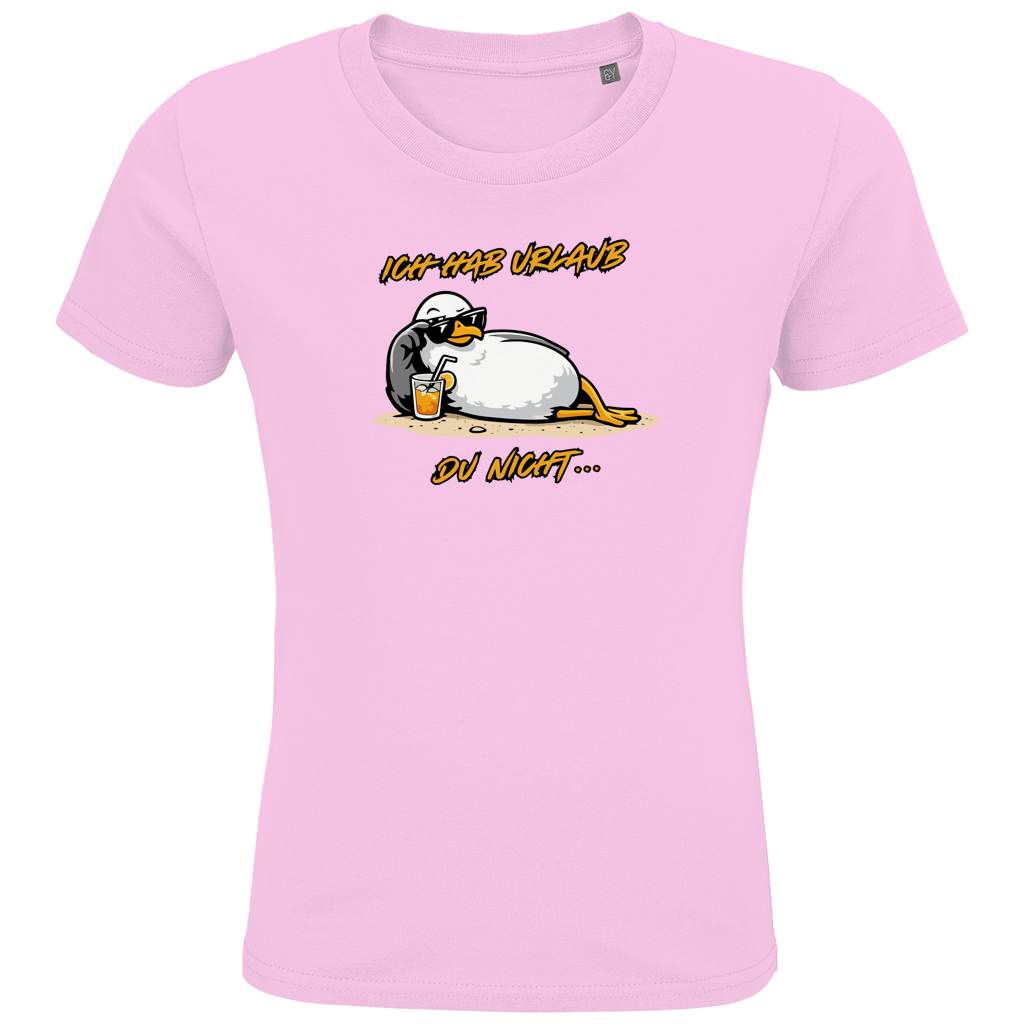 Kids Premium Bio T-Shirt Ich hab Urlaub, du nicht...