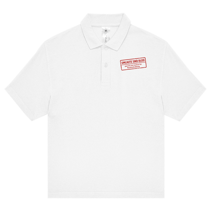 Unisex Poloshirt Umlaute sind blod