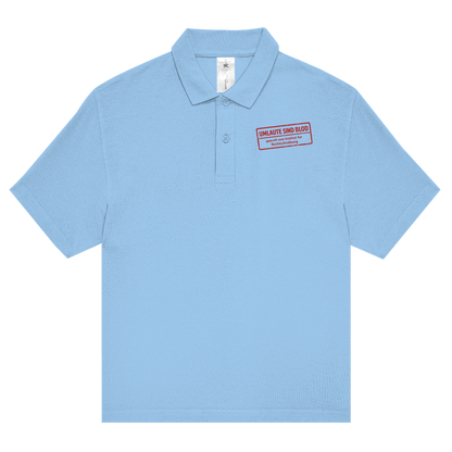 Unisex Poloshirt Umlaute sind blod