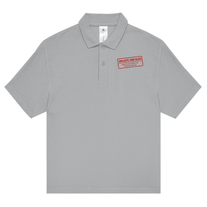 Unisex Poloshirt Umlaute sind blod