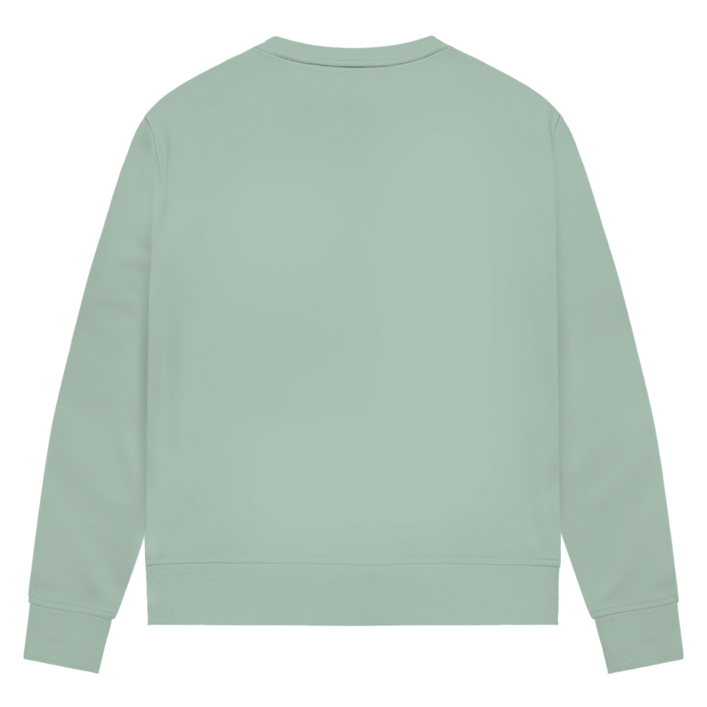Damen Premium Bio Sweatshirt Umlaute sind blod