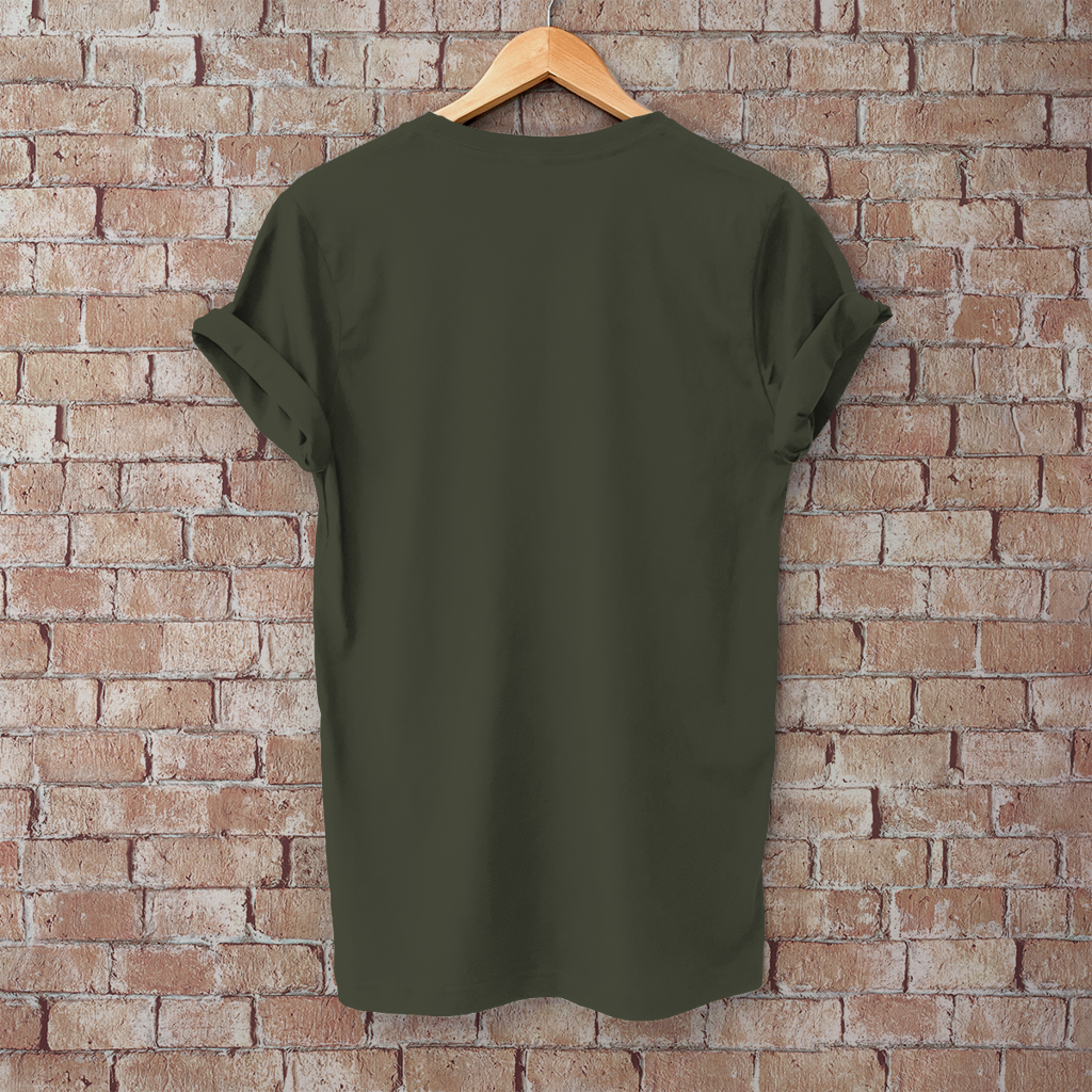 Herren T-Shirt Kniet Nieder