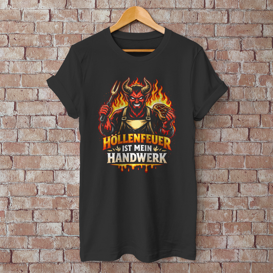 Herren T-Shirt Höllenfeuer ist mein Handwerk