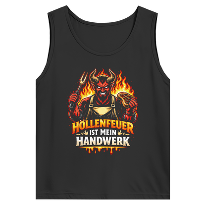 Herren Tank Top Höllenfeuer ist mein Handwerk
