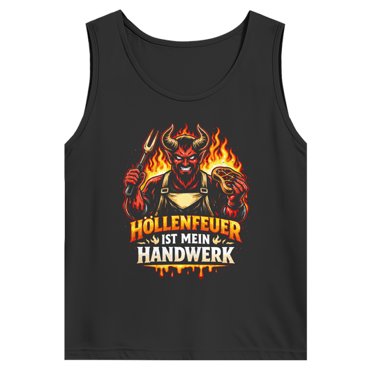 Herren Tank Top Höllenfeuer ist mein Handwerk