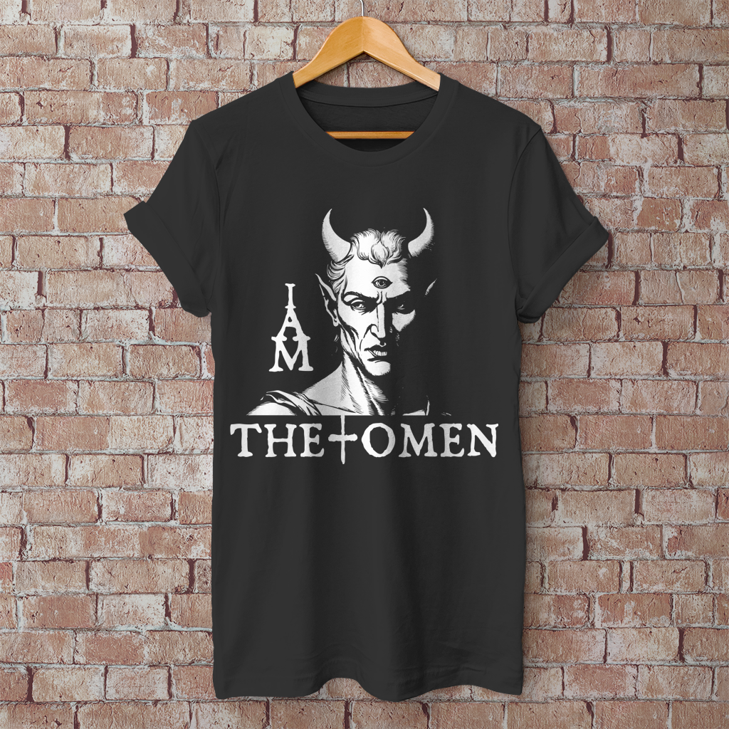 Herren T-Shirt I Am The Omen