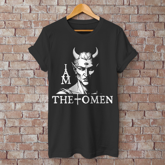 Herren T-Shirt I Am The Omen