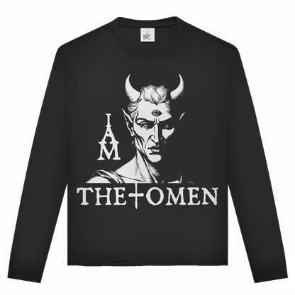 Unisex Langarmshirt I Am The Omen