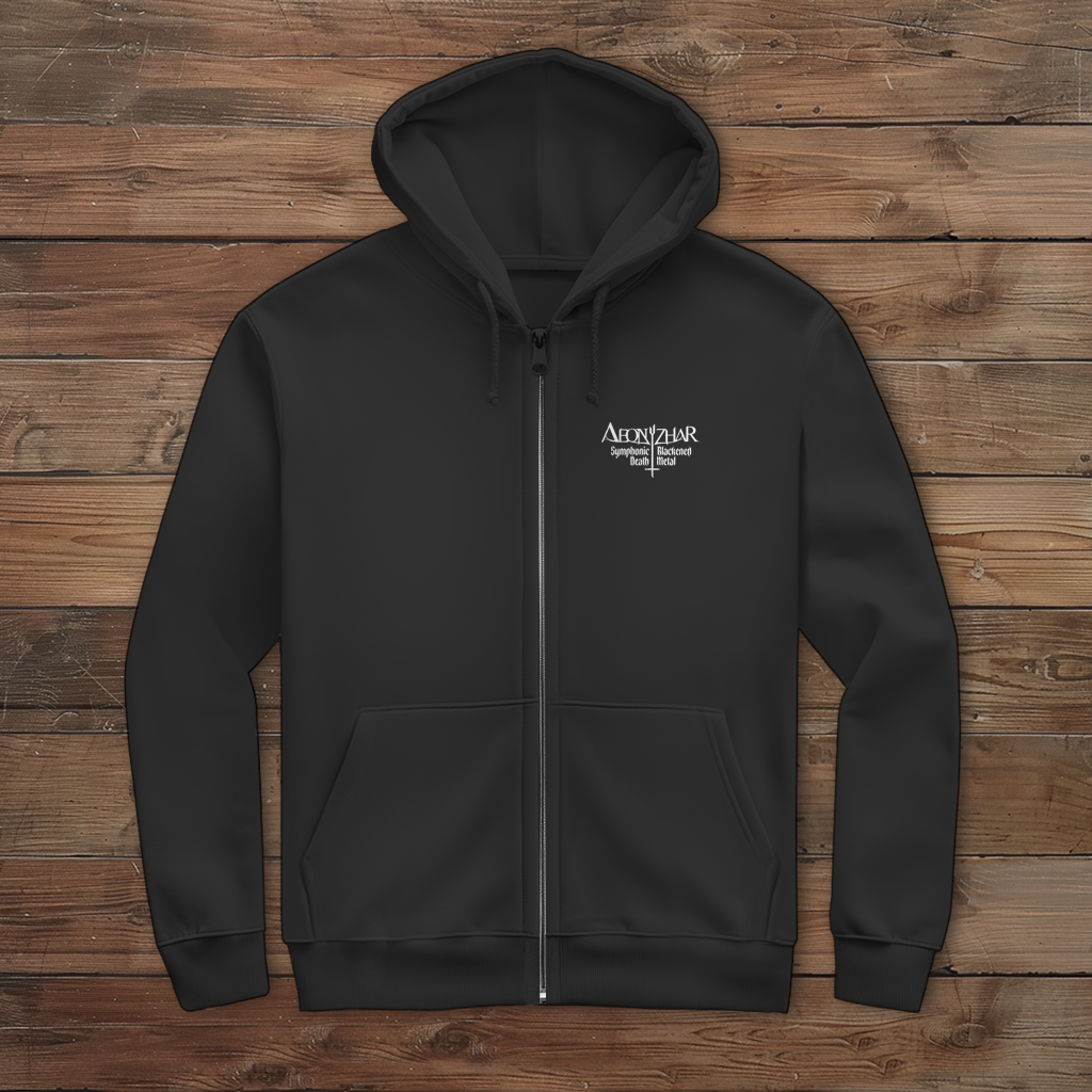 Herren Zipper Hoodie  Aeonyzhar Symphonic Blackened Death Metal