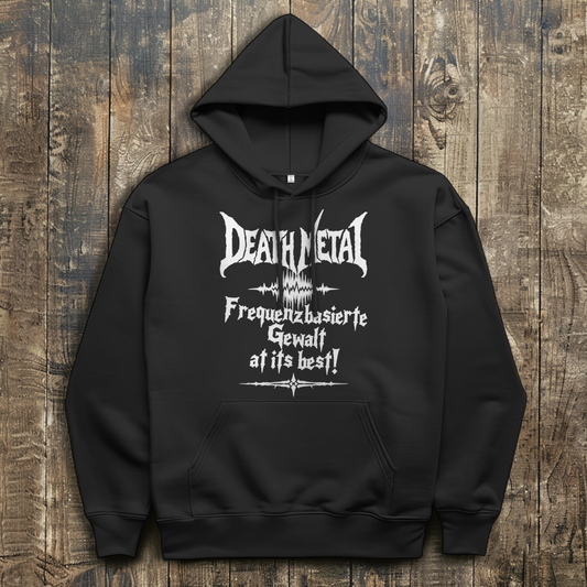 Herren Hoodie Frequenzbasierte Gewalt at its best!