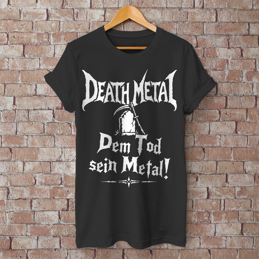 Herren T-Shirt Death Metal – Dem Tod sein Metal