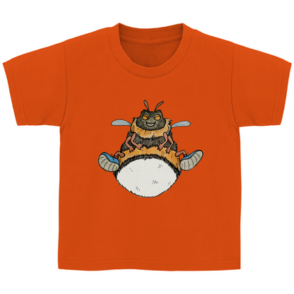 Kinder Basic T-Shirt Krabbelcrew Buddi die Hummel