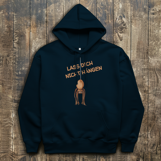 Herren Hoodie Krabbelcrew Hausspinne - Lass dich nicht Hängen