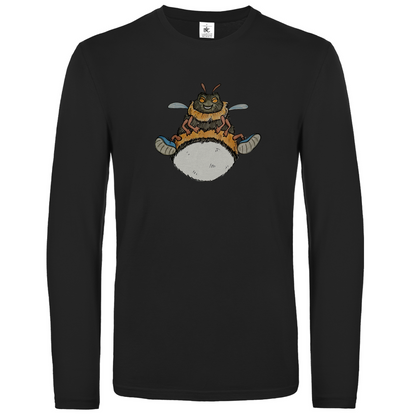 Unisex Langarmshirt Krabbelcrew Buddi die Hummel