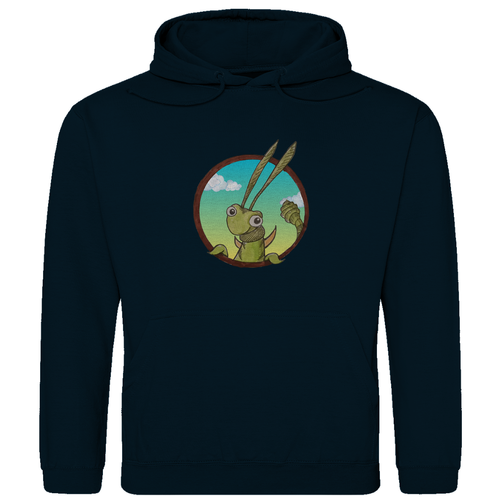 Herren Hoodie Kabbelcrew Dornschrecke Kasimir