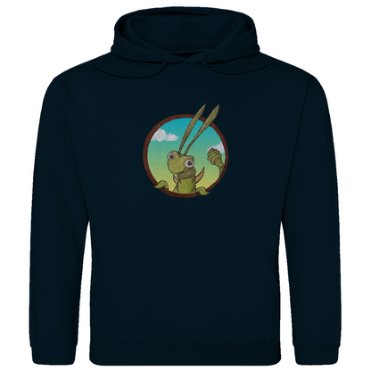 Herren Hoodie Kabbelcrew Dornschrecke Kasimir